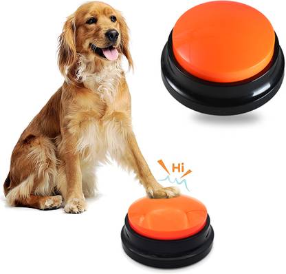 HASTHIP Dog Toys, Voice Recording Button, Dog Buttons for Communication, Dog Buttons Plastic Training Aid For Dog