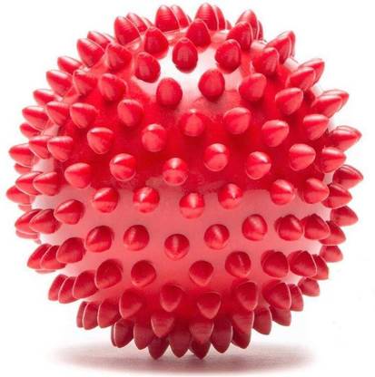 4PAWS Non-Toxic Rubber Stud Spike Hard Ball, Dog Teething Toy Chew Toy for Puppy/Dog Nylon Ball, Chew Toy For Dog