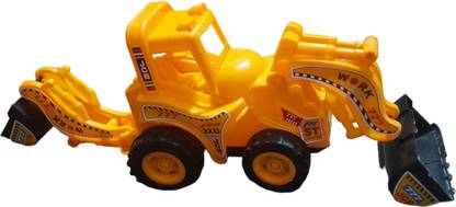 Mangalmay JCB Toy and Excavator Toy for Boys girls Kids (Yellow, Pack of:1) Plastic Tough Toy For Hamster