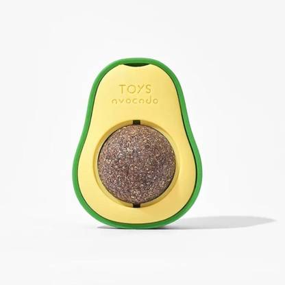 Pet Guard Avocado Cat Catnip Toys, Grinding Teeth Cleaning Cat Toys Plastic Chew Toy For Cat