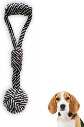 Bones UP Dog Chew Cotton Ball Rope Toys for Puppy Ideal for Playing, Chew and Fetch Cotton Chew Toy For Dog
