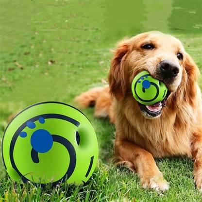 PSK PET MART Suitable For Large breeds Shake the Ball Rubber Ball For Dog