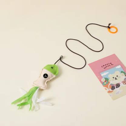 PSK PET MART Relieve boredom cat toys for indoor cats interactive cat toy fish Cotton Fetch Toy For Cat