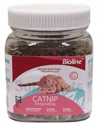 BIOLINE Invigorating Catnip Leaves Powder, Multicolor, 20g, Pack of 2 Plastic Chew Toy For Cat