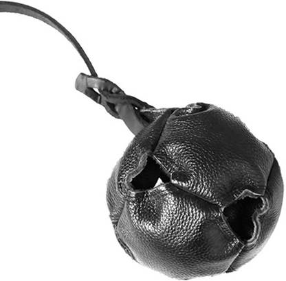 BNF Dog Bite Ball With Handle Chew Toy For Bullmastiff Shepherd Playing Black Sponge Chew Toy For Dog