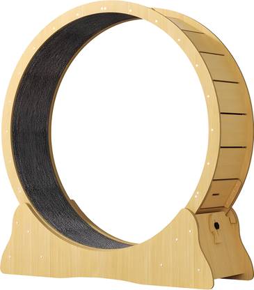 24x7eMall Large Cat Exercise Wheel for Indoor Cat Running Wheel for Cats Wooden Training Aid For Cat