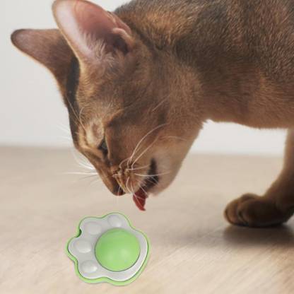 PSK PET MART Catnip Wall Ball, Kitty Toys for Cat Licking Ball PP (Polypropylene) Treat Dispensing Toy For Cat