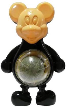 Emily Pets Toys Mint Ball Swirl: 2-in-1 Interactive Catnip Candy with Mickey Mouse Fun Plastic Chew Toy For Cat