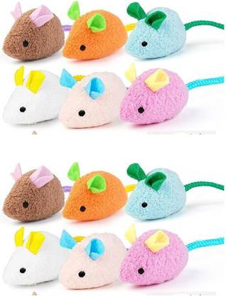 PRATEEK Kitten Interactive Toy Chewing Biting Chasing Activity Exercise Small for Cat Microfibre Plush Toy For Cat