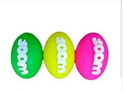 HRIDAY ENTERPRISES Natural Latex Non-Toxic, Cute Animal Design, Fetch & Chew Safe Play For Dog Rubber Ball For Dog