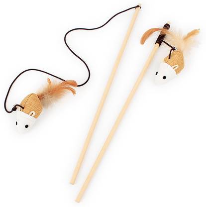 DogTrust Wooden Stick_0 Wooden Fetch Toy For Cat