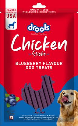 Drools Sticks Blueberry Flavour Chicken Dog Treat