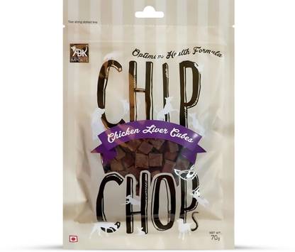 Chip Chops Chicken Liver Cubes Dog Meaty Treat - 70 gm Chicken Dog Treat