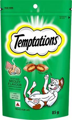 Temptations Adult Sea Food Cat Treat