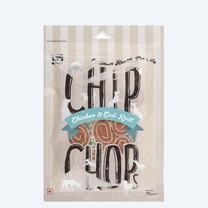 Chip Chops Dog Treats - Chicken & Codfish Roll Chicken, Cod Dog Treat