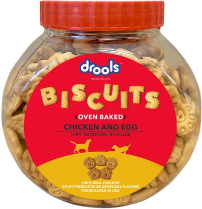 Drools Biscuits Real Chicken and Egg Dog Treat