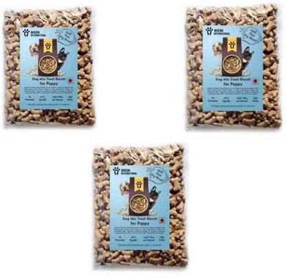 Aviean International Dog Puppy Biscuit 3 kg Chicken Flavour Soft Oven Baked Biscuit Chicken 3 kg Dry Young, Adult, Senior Dog Food