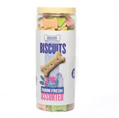 Snackers Biscuits Assorted Chicken Dog Treat