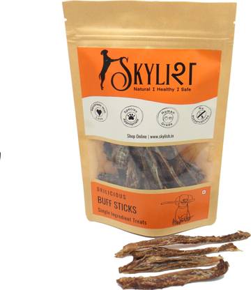 Skylish Buff Sticks, 100% Safe for Dogs & Cats|Suitable for All Life Stages| Beef Dog Treat