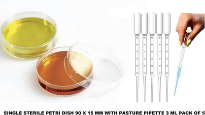 Apex Labs Polystyrene Disposable Petri Dish