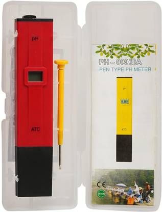 ARCSOL Digital pH Meter ATC- High Accuracy with 0.00-14.00 pH Range Digital pH Meter