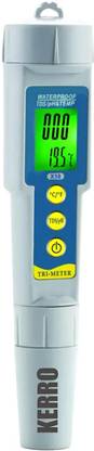 MxRady KERRO Digital pH/TDS Meter ATC PenType,0.01 Resolution High Accuracy for Wine,Spas etc pH Testers