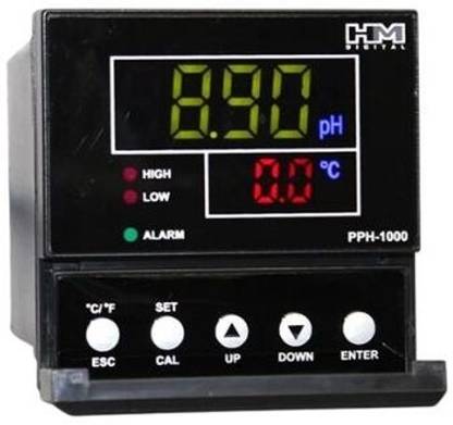 HM DIGITAL HM Digital PPH-1000 Single Line pH and Temp Controller Digital pH Meter