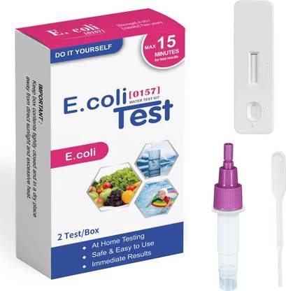 HANNEA E coli Test Kit for Water Testing with Sample Tools pH Testers