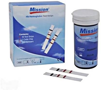 Mission HB Hemoglobin 50 Ph Test Strip