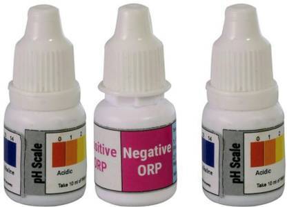 IBRAH PH & ORP Testing Kit / Alkaline Level Testing Liquid Bottles by Bio + Test Range Ph Test Strip
