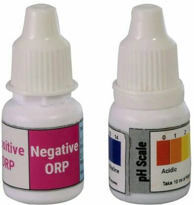 Tabeab PH & ORP Testing Kit / Alkaline Level Testing Liquid Bottles by Bio + Test Range from 3 pH to 11 pH and ORP Negative to Positive (Set of 2 Bottles) Ph Test Strip