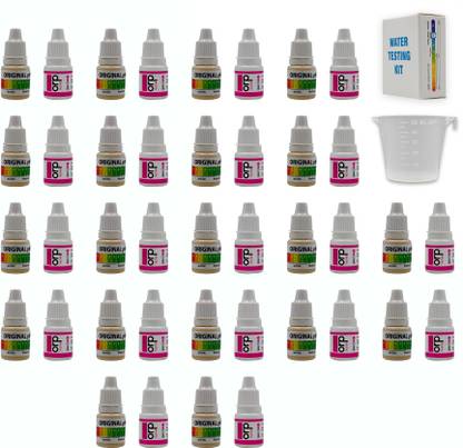 bioway pH & ORP Water Testing Solution Kit Liquid Drops for Ionizer kangen water check Ph Test Strip