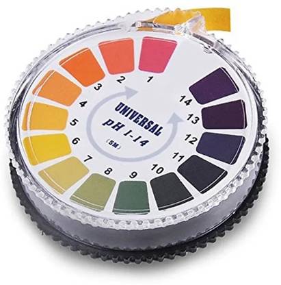 Convious 5m Roll pH Test Strips, Universal pH Test Paper Strips Roll pH Measure Ph Test Strip