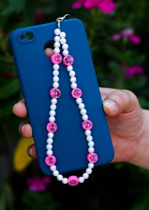 badeja handmade pearl fimo beads cute phone charm /cell phone charm for girls Phone Charm