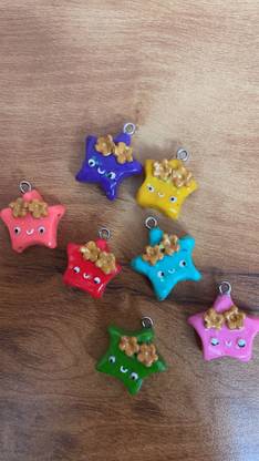 DIV Cute star mobile charm pack off 1 Phone Charm