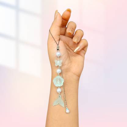 RuffleLocks Phone charms | Matte Muse | Green Phone Charm