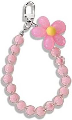 KC Big Flower Charm Pink Phone Charm