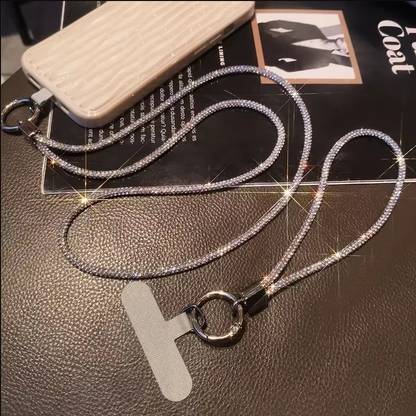 HASTHIP Phone Lanyard for Cell Phone Case Sparkling Wrist and Neck Strap Universal Fit Phone Charm