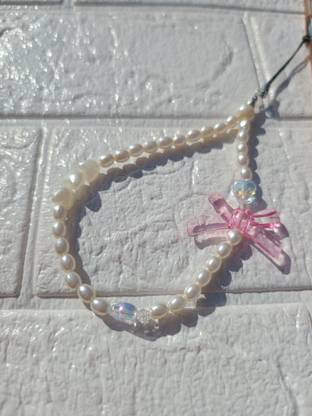 joy of jewels High quality pearl phone charms for mobile Phone Charm