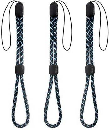 ONCRO Nylon Adjustable hand wrist hanging lanyard strap thread holder string cord grip Phone Charm