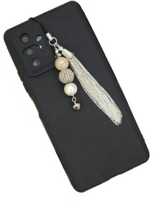 kamule Pearl Beaded Phone Charm and Key Chain Phone Charm