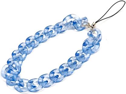 badeja Blue Color Chain phone charm/cell charm for girls Phone Charm