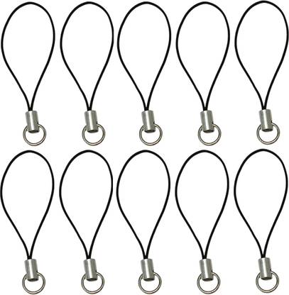 MOREL STRING ROPE CORD NYLON WITH JUMP RING CLASP FOR CELLPHONE COVER KEYRING PENDRIVE Phone Charm