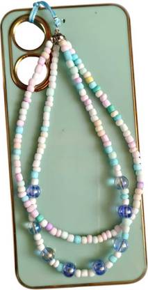 Artistry craft High quality Imported glass Beads, double string Phone Charm Phone Charm