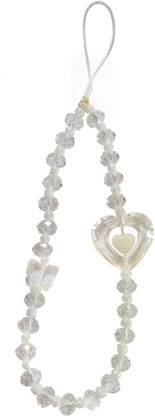 DearME Love Yourself Clear Crystal Beaded Handmade Customized Unisex Lanyard Phone Charm