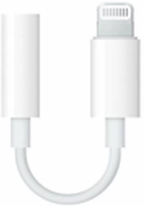 TIZOQ White Apple Lightning to 3.5 mm Headphone Jack Adapter Compatible with Apple iPhone Phone Converter