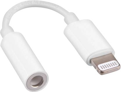Hespa Supported i Phone 14 13 12 11 XR XS Max X 3.5mm Audio Adapter | Lightning Port Compatibility with Headsets Phone Converter