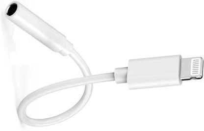 Hespa Supported i Phone 14 13 12 11 XR XS Max X Headphone Audio Adapter | Lightning Port to 3.5mm Jack Cable Phone Converter