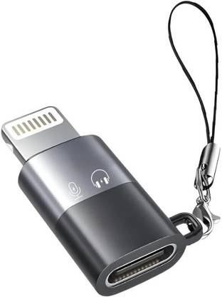 POPAT Grey Lightning Connector Adapter Otg Iphone Phone Converter