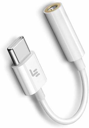 Pacificdeals White Type C Connector Audio Jack For Oppo Phone Converter